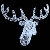 Reindeer Head Cold white 68 x 36.5 x62.5 cm Acrylic 42019062