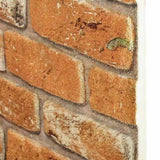 3D Wall Panels with Light Brown Brick Design 10 pcs EPS 147198