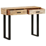 Console Table 100x30x75 cm Solid Mango Wood 320823