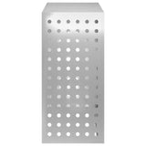 Air Conditioner Cover Silver 110 x 50 x 105 cm Galvanised Steel 8014148