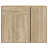 Sideboard Sonoma Oak 88x30x70 cm Engineered Wood 800678