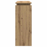 Console Table Artisan Oak 102x30x80 cm Engineered Wood 856627