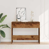 Console Table Old Wood 100x35x76.5 cm Engineered Wood 856784