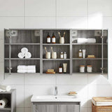 Bathroom Cabinet Set 3 pcs 126 x 16 x 62.5 cm Engineered wood 3403829
