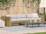 Garden Sofa Brown 185.5 x 60 x 62 cm Solid Pine Wood 873875