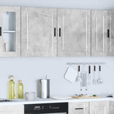 Kitchen Wall Cabinets 2 pcs Porto Concrete Grey Engineered Wood 854046