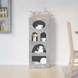 Sideboard Concrete Grey 40 x 35 x 100.5 cm Engineered Wood 891297