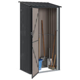 Garden Sheds Anthracite 103 x 74 x 200 cm Metal 42011293