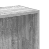 Bookcase Grey Sonoma 80x24x109 cm Engineered Wood 857840