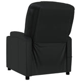 Massage Chair Black Faux Leather 321311