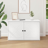 Cat House White 85 x 55 x 50.5 cm Engineered Wood 8000725