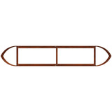 Raised Garden Bed Weathering Steel 220 x 40x 40 cm Steel 8011725