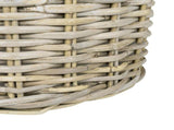 Planter Basket GENDT 3 pcs Natural Grey Kubu Rattan 42020955