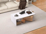 Coffee table with 360&degRotating drawer , Highgloss Centre Table with 1 drawers, Rotating Sofa Side N605P374200Z