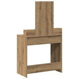 Dressing Table Brown 79 x 41 x 140 cm Engineered Wood 865171