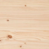 Garden Planter 70x70x26.5 cm Solid Wood Pine 847303