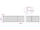 Gabion with 3.5 mm Wire and 5x5 cm Mesh 750x20x50 cm 3462129