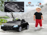 Benz SLC 300 Licensed 12V Kids Electric Ride On, with Music, Remote Control, LED Headlights, Horn, T3398P422365