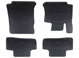 Car Mat 4 pcs Black suitable for GLC 2016-2022 Rubber 42029151