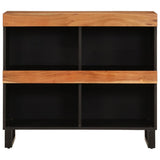 Side Cabinet 85x33x75 cm Solid Wood Acacia 352898