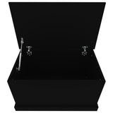 Storage Box Black Engineered wood Medium Storage Box 816505