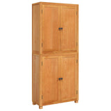 Storage Furniture Set with Shelf 2 pcs Natural 80 x35 x 185 cm 3328621