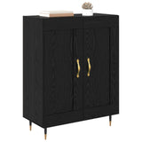 Sideboard Black Oak 69.5 x 34 x 90 cm Engineered Wood 881593