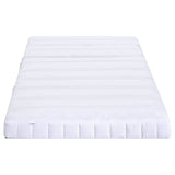 Foam Mattress Manual White 80 x 200 cm Foam 42015998