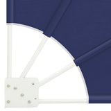 Balcony Privacy Screen 210 x 210 cm Polyester Navy Blue 42000933