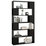 Book Cabinet Room Divider Black 100x24x188 cm 3082072