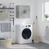 Wall Cabinet Concrete Grey 60x31x60 cm Engineered Wood 829992