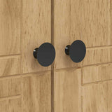 Wardrobe BODO Honey Brown 146 x 53.5 x 173 cm Engineered Wood 42023481