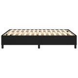 Box Spring Bed Frame Black Double Fabric 3121201