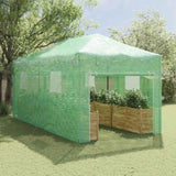 Greenhouse with Pop-up Frame Green 290 x 580 x 315 cm Iron 42006645