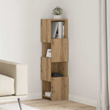 Corner Cabinet Artisan Oak 25.5x25x102cm Engineered Wood 889812