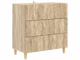 Drawer Cabinet Sonoma Oak 66 x 34.5 x 90 cm Engineered Wood 895067