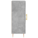 Sideboard Concrete Grey 34.5x34x90 cm Engineered Wood 828784