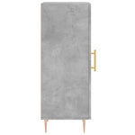ZNTS Sideboard Concrete Grey 34.5x34x90 cm Engineered Wood 828784