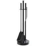 5 Piece Fireplace Tool Set 18x66 cm Steel 156376