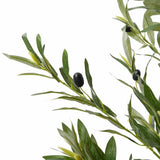 Artificial Olive Tree 800 Leaves 200 cm Green 4103569