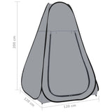 Pop Up Shower Tent Grey 93070