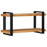 Wall Shelf 90x33x45 cm Solid Wood Acacia 4017487