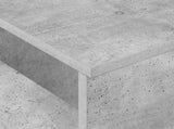 Console Table Concrete Grey 91.5 x 35 x 38.5 cm Engineered Wood 891163