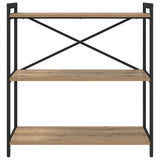 Bookshelf Artisan Oak 80 x 30 x 85 cm Engineered Wood 868430