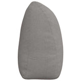 Back Pillow Taupe 180 x 24 x 50 cm Fabric 42014563