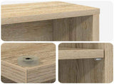 CD Cabinet 2 pcs Sonoma Oak 60 x 17 x 92 cm Engineered Wood 8012735