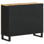 Sideboard with 2 Doors 90x33x75 cm Solid Wood Mango 352925