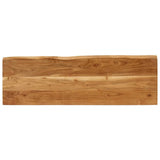 Bench with Live Edge 105 cm Solid Wood Acacia 372758