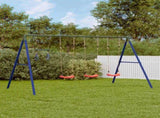 Outdoor Swing Set with Swings and Trapeze 3283622