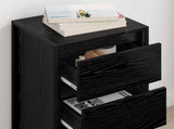 Sideboard Black Oak 42 x 36 x 75.5 cm Engineered Wood 886546